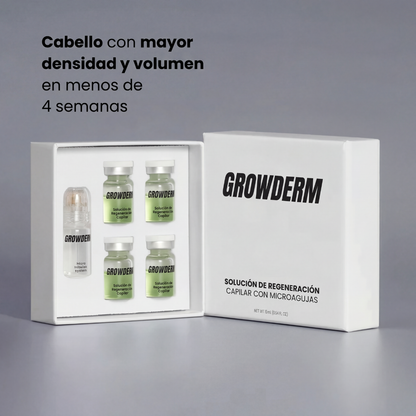 Growderm™ Estimula la Regeneración Capilar